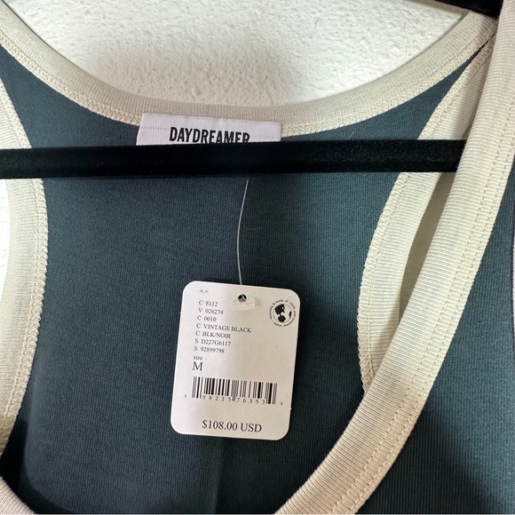 Free People x Daydreamer One Starry Maxi Muscle Tank size Med Vintage Black NWT - Picture 7 of 10